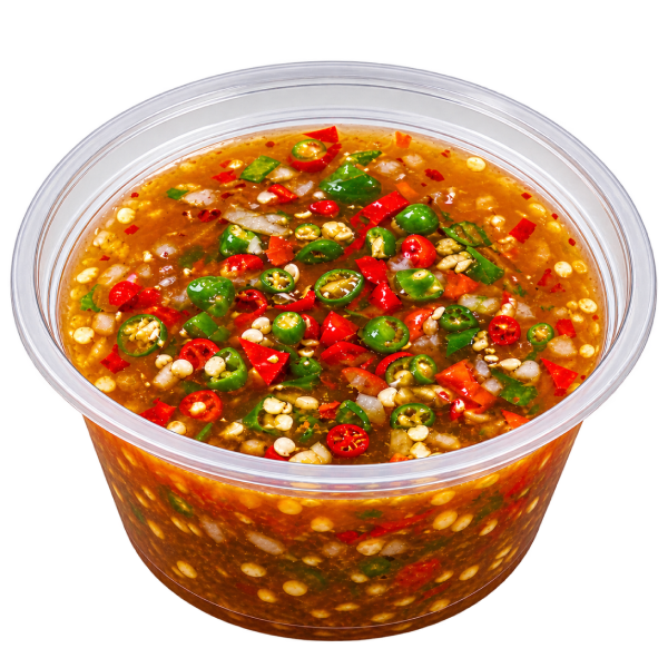 Original Som Tam dressing in a bowl