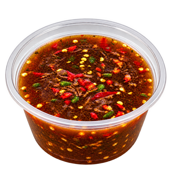 Trasi Som Tam dressing in a bowl